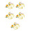 15 Pcs Cute Bunny Headband With Colored Egg Decorations For Easter 5