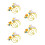 15 Pcs Cute Bunny Headband With Colored Egg Decorations For Easter 4