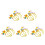 15 Pcs Cute Bunny Headband With Colored Egg Decorations For Easter 8
