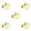 15 Pcs Cute Bunny Headband With Colored Egg Decorations For Easter 10