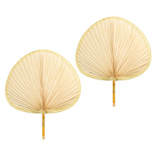4 Pcs Portable Vintage Hand-Woven Chinese Style Summer Fan