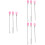 6 Sets Nail Art Stirring Rod Diy Mixing Tool Design Tip Equipment 6