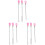 6 Sets Nail Art Stirring Rod Diy Mixing Tool Design Tip Equipment 2