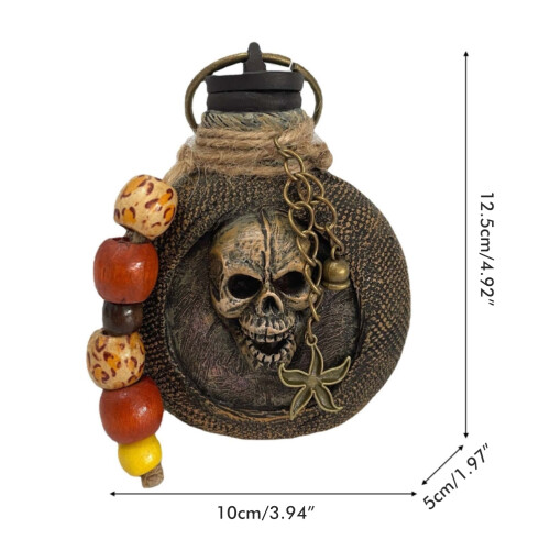Halloween Pirate Skeleton Flask Stainless Steel Drinking Flask