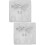 2 Sets Men's Cufflinks Handkerchief Bow Tie Wedding Suit Accessory 9