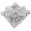 2 Sets Men's Cufflinks Handkerchief Bow Tie Wedding Suit Accessory 2