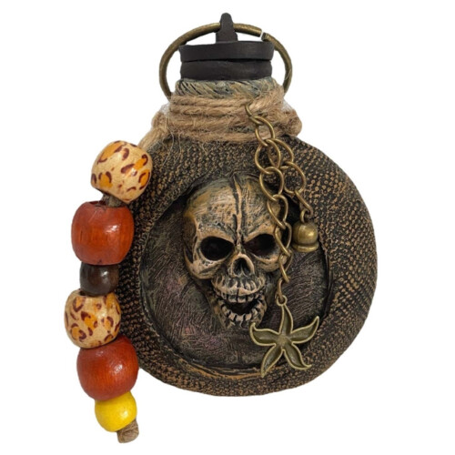 Halloween Pirate Skeleton Flask Stainless Steel Drinking Flask 1