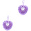 2Pcs Rose Flower Ring Box Storage Case Pillow 4