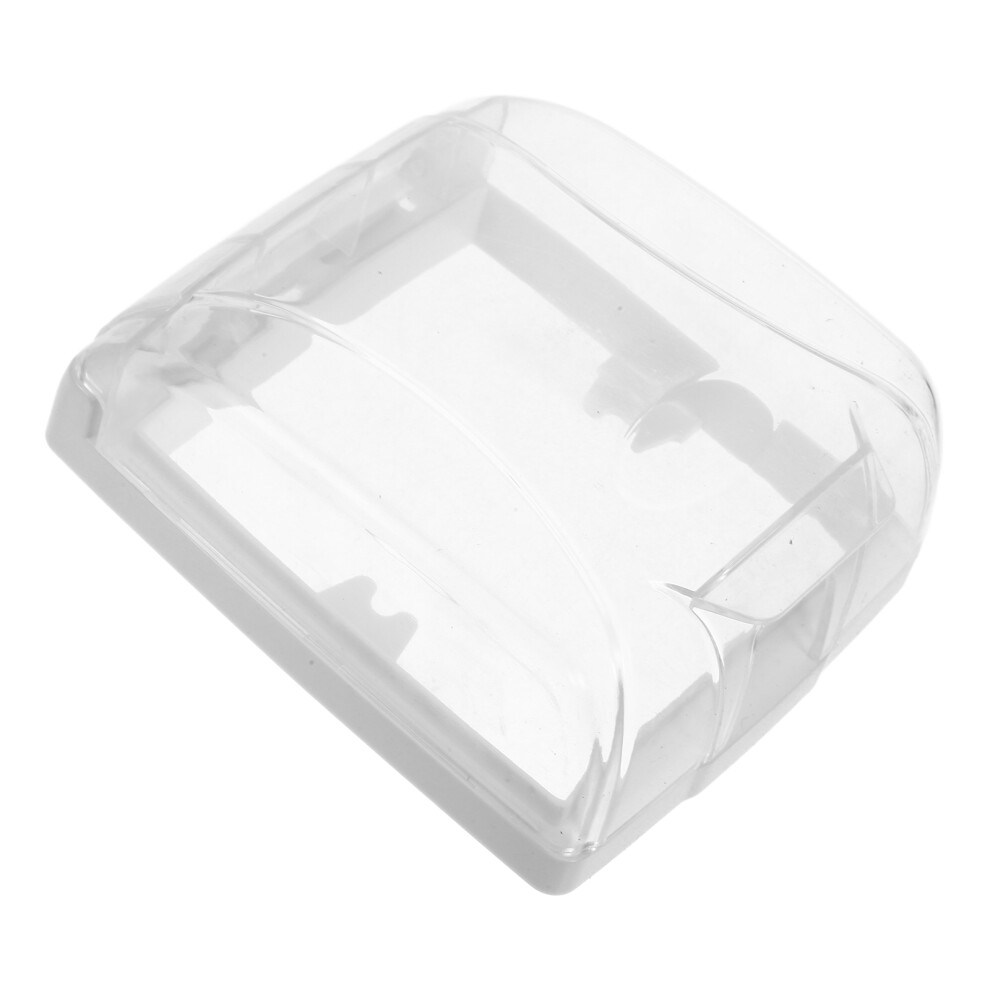 5Pcs Transparent Waterproof Doorbell Cover Weatherproof Shield 034170868504