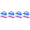 24 Pcs Handle Grip Nail Brushes Fingernail Cleaner Manicure Tools 4