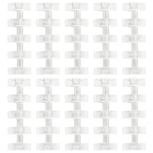 40 Pcs Loose Leaf Binder Clips Five-Hole Segmented Scrapbook Book