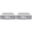 2 Pcs Wooden Compartment Storage Box Rose Carved Tea Container 2