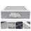2 Pcs Wooden Compartment Storage Box Rose Carved Tea Container 10