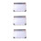 3 Pcs Office Calendar Plan Note Hanging Calendar 2024 Assorted Color 5