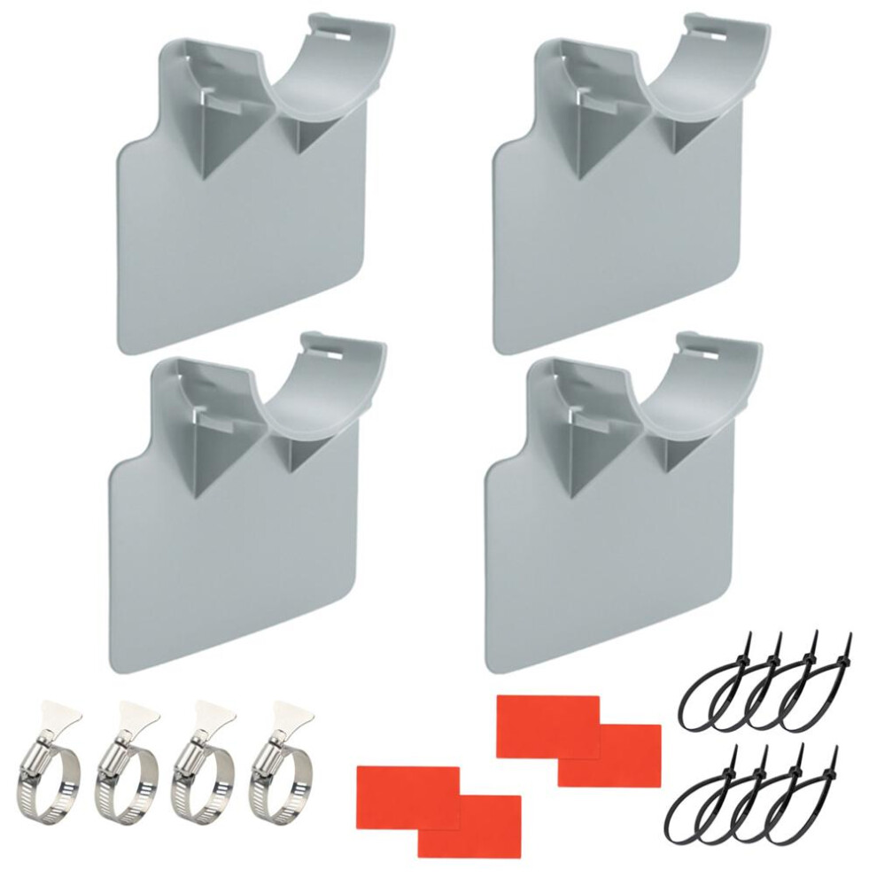 Swimming Pool Pipe Holders Hose Support Brackets Clamps 685922802163