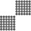 200 Pcs Silicone Pin Cushion Coil Machine Needles Grommets Tools Black 3