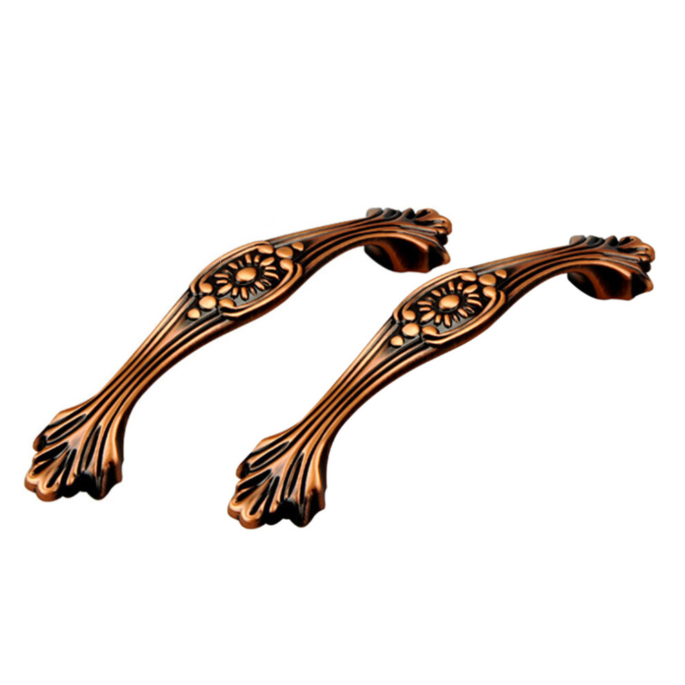 4 Pcs Zinc Alloy Drawer Handles For Wardrobe Cupboard Doors 034170884238