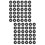 200 Pcs Silicone Pin Cushion Coil Machine Needles Grommets Tools Black 7
