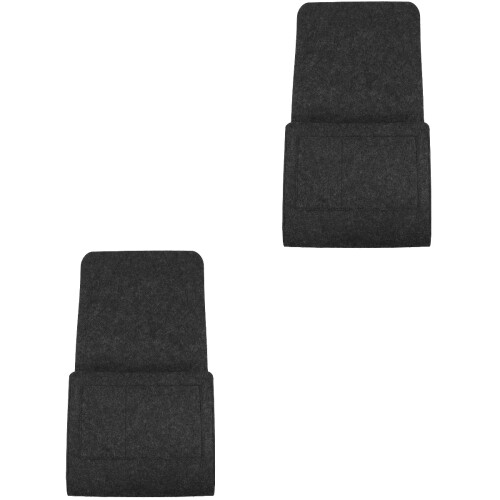 2Pièces Rangement Multifonction En Feutre Pour Chevet 2