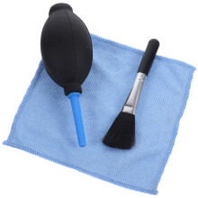 7Pcs Silicone Air Blower Pump For Camera Lens With Brush Cloth