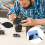 7Pcs Silicone Air Blower Pump For Camera Lens With Brush Cloth 4