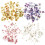 2 Pcs Plant Sticker Pack Leaf Stickers For Crafts Flower Scrapbooking 11