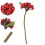 12 Pcs Artificial Red Berry Stems For Holiday Home Decor And Crafts 11