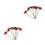 12 Pcs Artificial Red Berry Stems For Holiday Home Decor And Crafts 9
