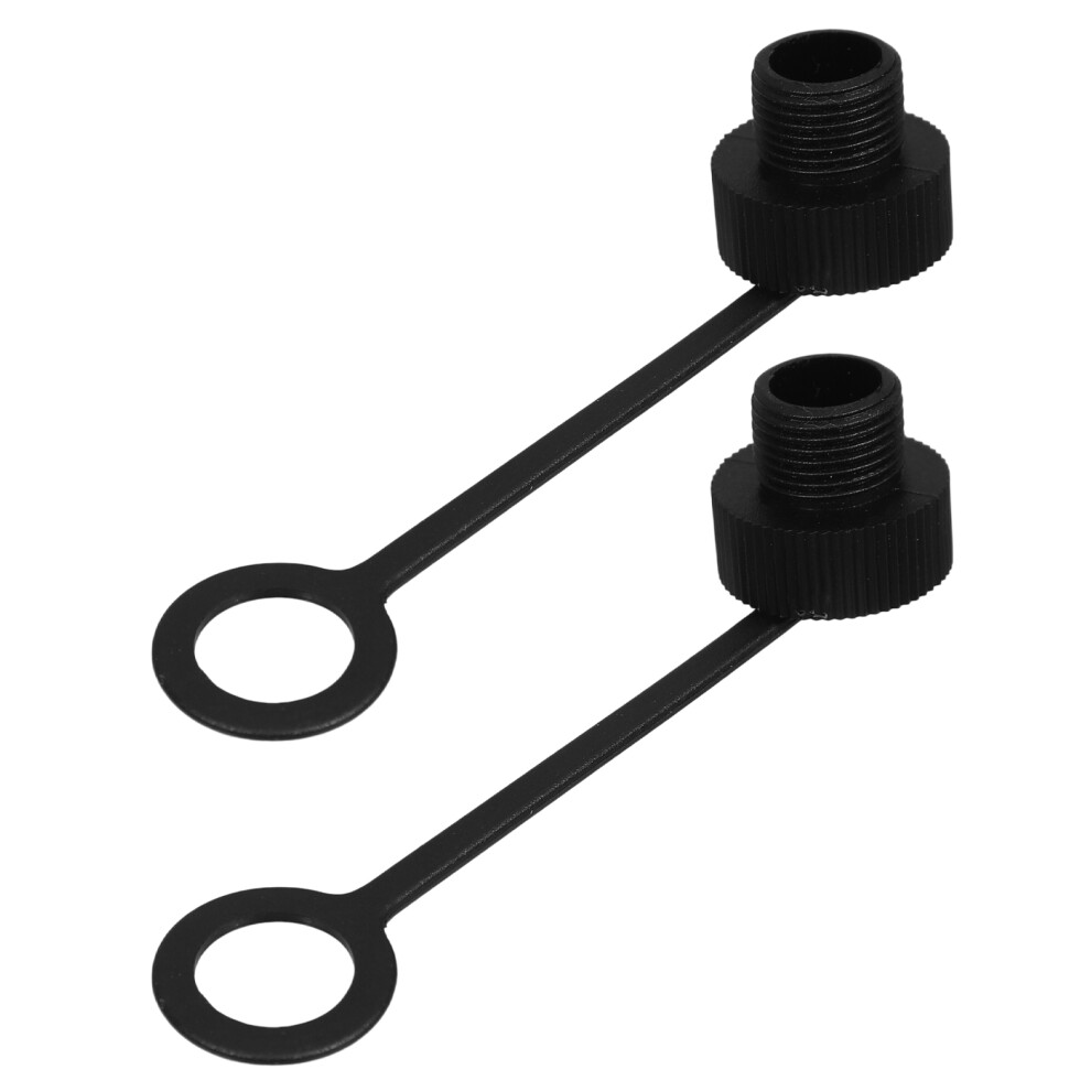Ohphcall Men's 4 Pcs Plastic Protective Caps For Connectors Waterproof Sealing