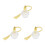 3Pcs 80Ml Vintage Perfume Bottle Retro Spray Atomizer Glass Refillable 6