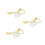 3Pcs 80Ml Vintage Perfume Bottle Retro Spray Atomizer Glass Refillable 8