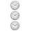 3Pcs Creative Wall Clock Safe Large Secret Jewelry Storage 2