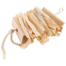5Pcs Natural Cornhusk Bird Chewing Toy For Parakeet Cockatiel Cockatoo