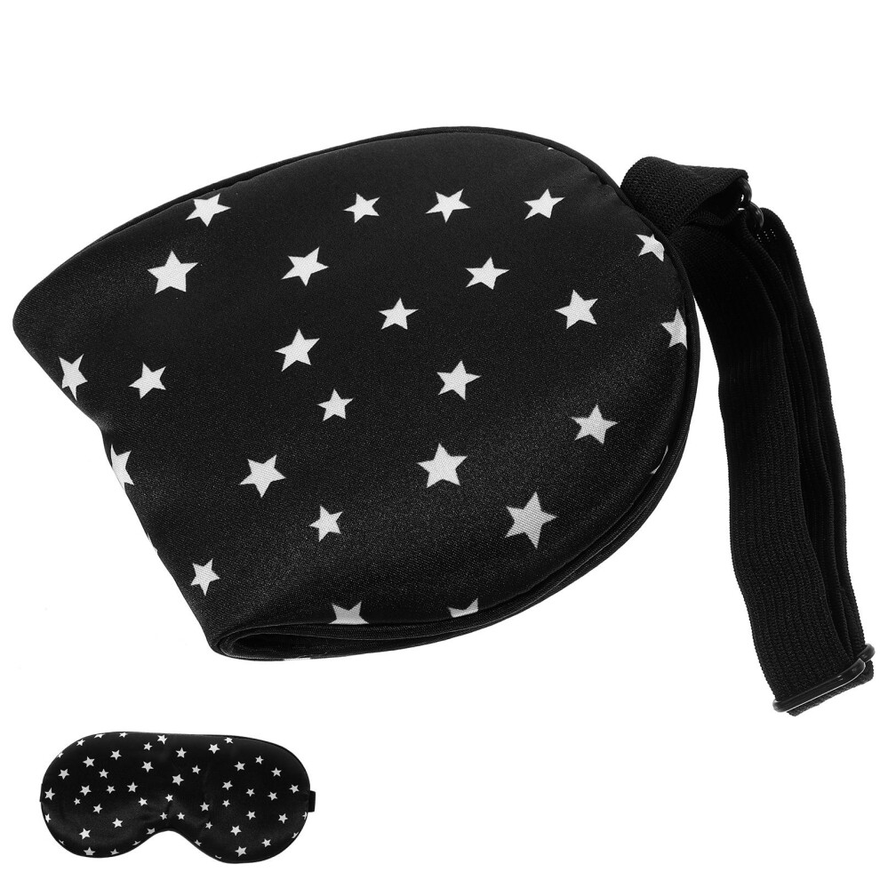 Villcase 5Pcs Portable Sleep Mask For Travel And Home Use
