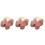 150 Pcs Chocolate Paper Holders Truffle Cups Candy Wrapping 6