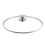 1pc Practical Pot Cover Visible Pan Overflow Cover Household Tableware 2