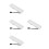 4Pcs LED Range Hood Light Bulbs AC12V Rectangle For Kitchen Stove 10
