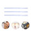 40Pcs Silver Reflective Strips for Speedmeters Durable Tachometer Tape 11