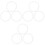 9 Pcs Silicone Seal Rings For Bottle Lids Reusable 5