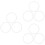 9 Pcs Silicone Seal Rings For Bottle Lids Reusable 8
