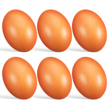 24 Pcs Unfinished Wooden Eggs For Diy Craft And Nest Decorations