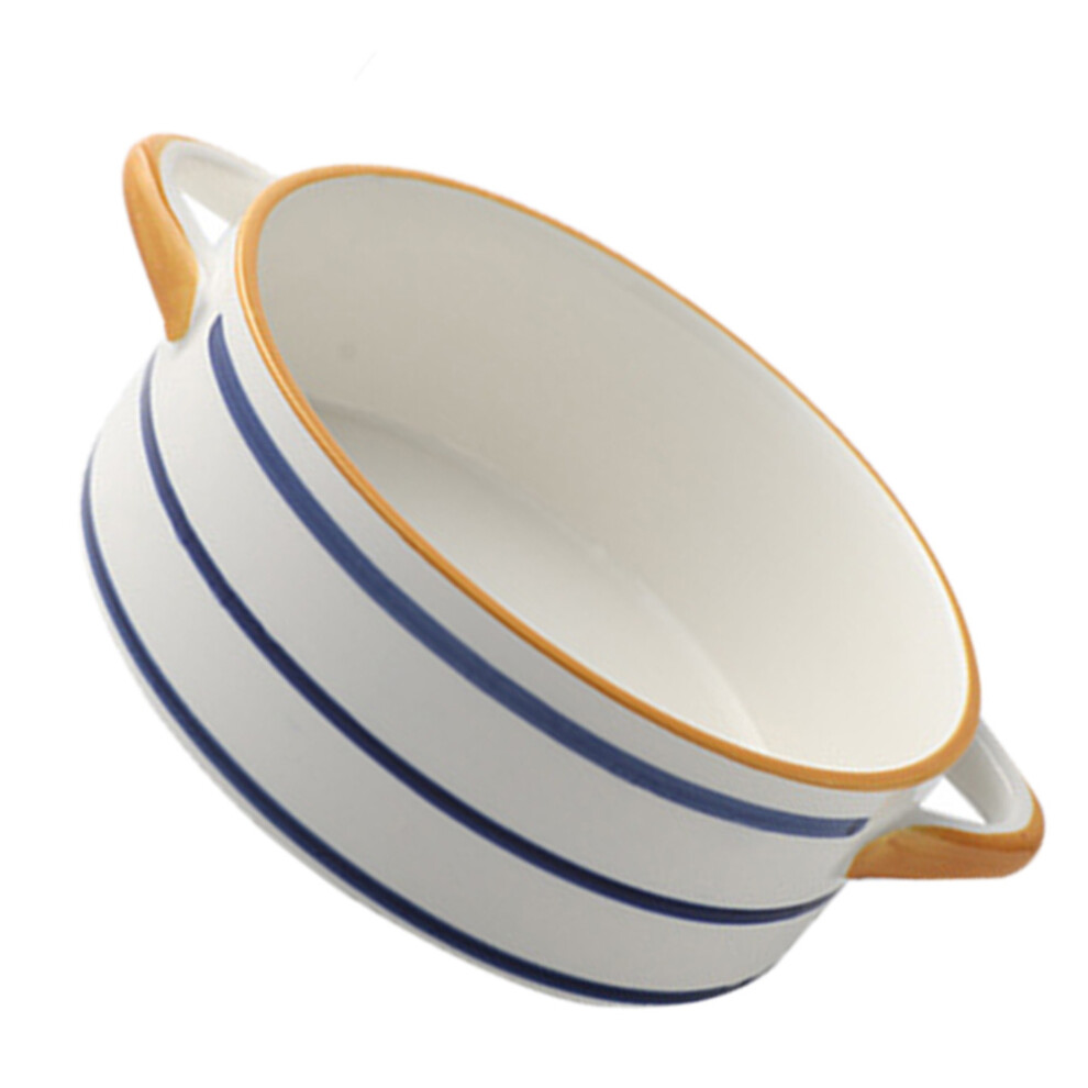 1Pc Ceramic Bowl For Fruit Salad Home Decor-image-OPC-PKY2JK7-NEW