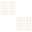 60 Pcs Decorative Metal Paper Clips Shaped Bills Clamp 6