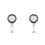 2Pcs Chic Hanging Watch Quartz Movement For Nurses Doctors Gift 11