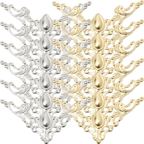 2 Pieces Corner Protector Lace Photo Album Protectors Smooth Surface