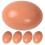 2 Pcs Artificial Eggs For Chicken Nests Fake Pasteurized Child 2