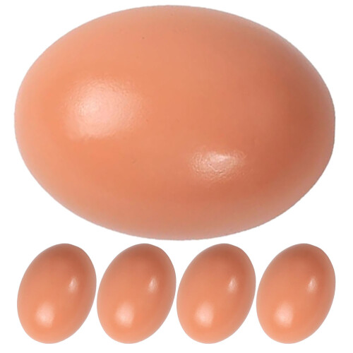 2 Pcs Artificial Eggs For Chicken Nests Fake Pasteurized Child 1