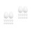 24 Pcs Foam Eggs White Polystyrene Craft For Holiday Diy Projects 7