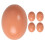 2 Pcs Artificial Eggs For Chicken Nests Fake Pasteurized Child 1
