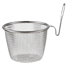 2Pcs Stainless Steel Pasta Basket With Handle For